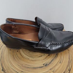 Allen Edmonds Men's Black Penny Loafer Leather  Dress Shoes Size 11